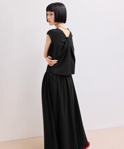 【WEB限定】バックオープンマキシワンピース
