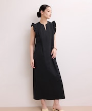 【WEB限定】フリルショルダーワンピース