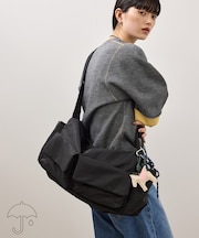 【WEB限定】撥水ビッグショルダーダブルポケットバッグ