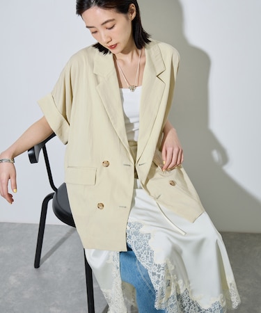 【定番】ショートスリーブシャツジャケット