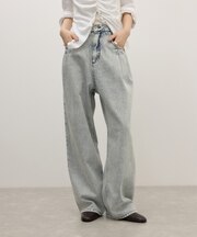 【WEB限定】ポケットタックセミワイドデニム