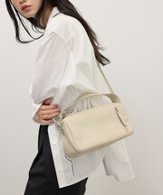 【WEB限定】ソフトレザーライクミニショルダーバッグ