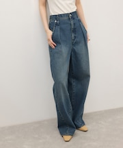 【WEB限定】・【サステナブル】・【定番】ディープライズワイドデニム