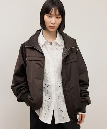 【WEB限定】・【定番】スタンドカラーフライトジャケット