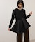 【WEB限定】・【定番】フリルペプラムロングスリーブカットソー