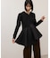 【WEB限定】・【定番】フリルペプラムロングスリーブカットソー