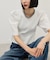 【WEB限定】パフスリーブニットプルオーバー