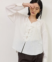 【WEB限定】ラッフルブラウス