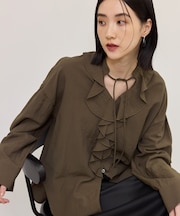 【WEB限定】ラッフルブラウス