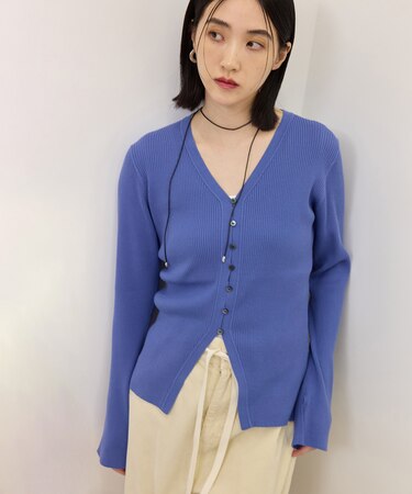 【WEB限定】・【定番】エコベロVネックカーディガン