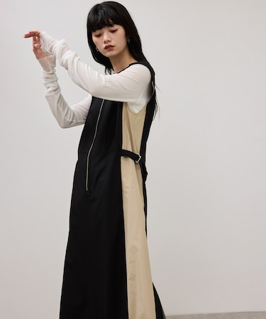 【WEB限定】2WAYコンビジャンパースカート