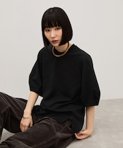 【WEB限定】スリットヘムダンボールプルオーバー
