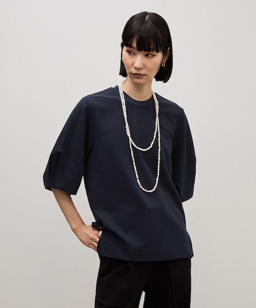 【WEB限定】スリットヘムダンボールプルオーバー