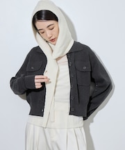 【定番】コットンカシミヤポケットカーディガン