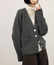 【WEB限定】コクーンミドルカーディガン