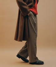 ソフトサーモ ノープリーツ ストレートスラックス