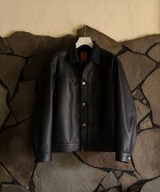 レザートラックジャケット / ADAM ET ROPE' JEANS
