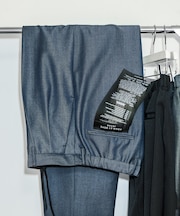 【NIKKE】ワイド イージー デニム スラックス / ADAM ET ROPE' JEANS -GRID-
