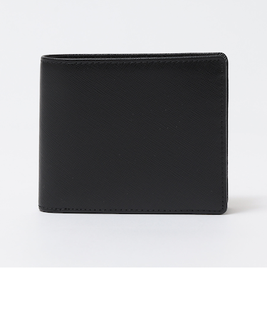 SHIPS:【SAFFIANO LEATHER】 イタリアンレザー 2つ折 財布