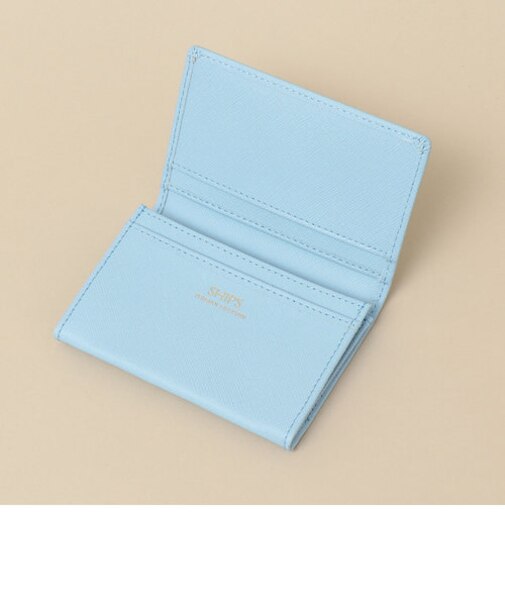 SHIPS:【SAFFIANO LEATHER】イタリアンレザー  カードケース （名刺入れ）