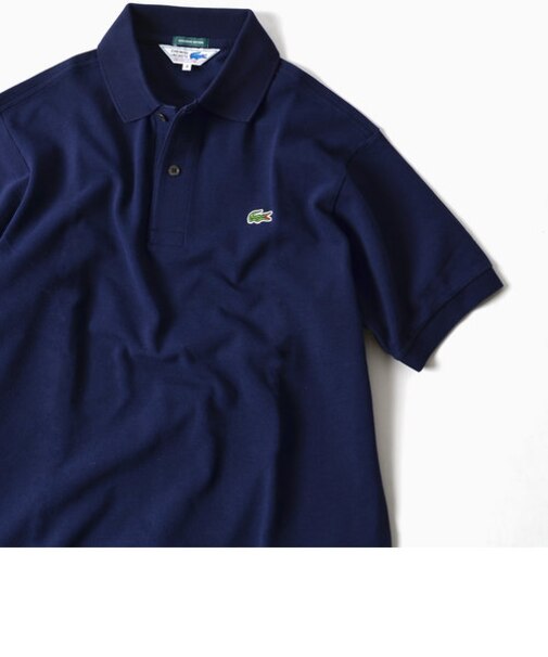 LACOSTE(ラコステ):【SHIPS別注】70's ドロップテイル ポロシャツ