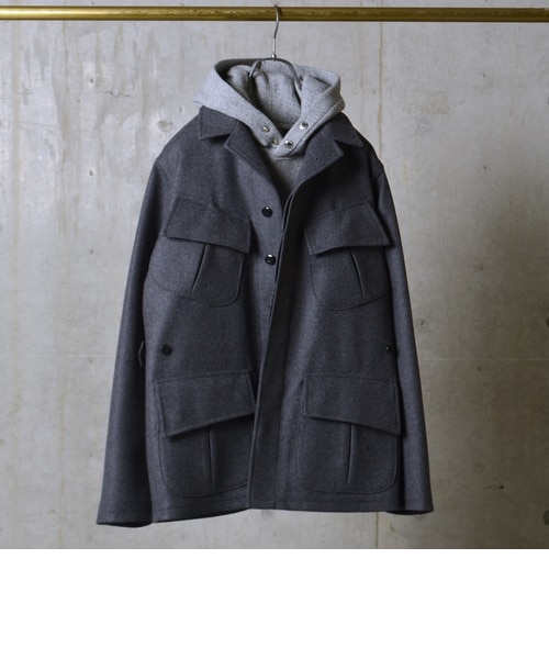 SHIPS×KAPTAIN SUNSHINE: スーパー100'S ウール ファティーグ