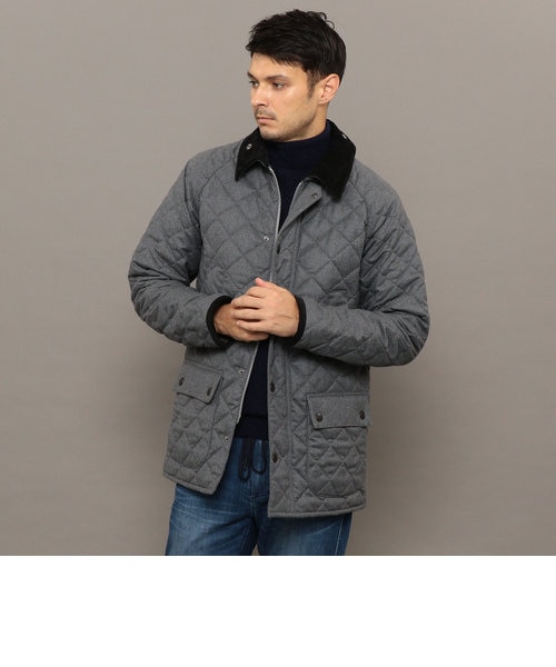 Barbour: 別注 キルティング/ウール ビデイル (ソリッド)｜シップスの