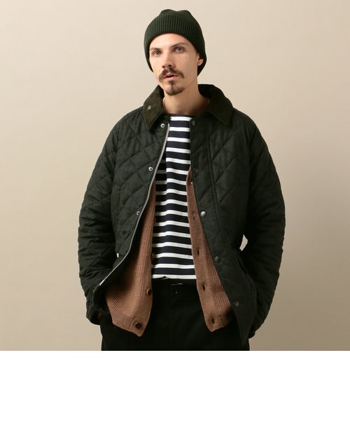 SHIPS: Barbour別注 キルティング/ウール ビデイル Barbour: 別注 キルティング/ウール ビデイル (ソリッド)｜シップスの