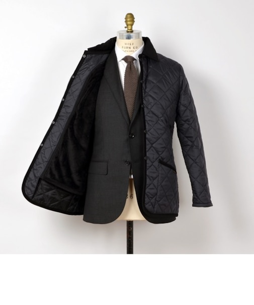 LAVENHAM（ラベンハム）: SHIPS別注モデル 【KEDINGTON】 デタッチャブルライニング□