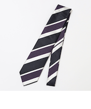 SHIPS: スナゴ/レップ ワイド ストライプ ネクタイ