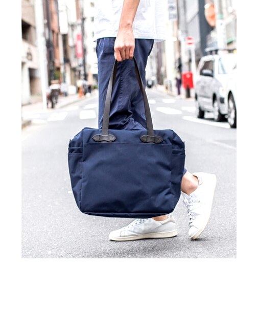FILSON(フィルソン): SHIPS別注 コーデュラナイロン ジップ トート 