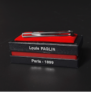 LOUIS FAGLIN: スクエア ネクタイピン