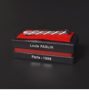 LOUIS FAGLIN: チェック ネクタイピン