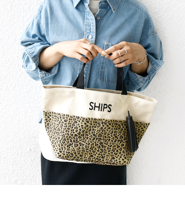 タッセル ポケット トートバッグ