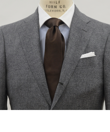 SHIPS: シルク レップ ソリッド ネクタイ