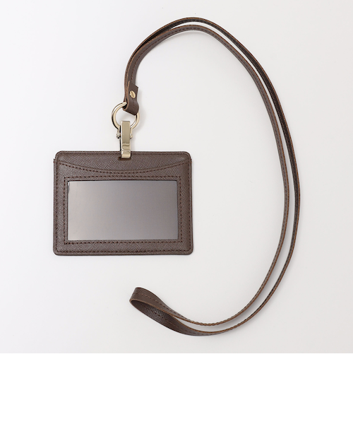 SHIPS: 【SAFFIANO LEATHER】イタリアンレザー IDケース