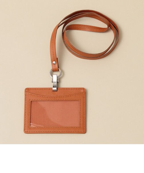 SHIPS: 【SAFFIANO LEATHER】イタリアンレザー IDケース