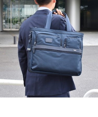 TUMI for SHIPS: 『ALPHA 2』エクスパンダブル・トートバッグ□