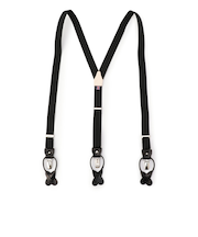 ALBERT THURSTON: 2.5cm ヘリンボーン サスペンダー