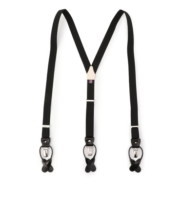 ALBERT THURSTON: 2.5cm ヘリンボーン サスペンダー