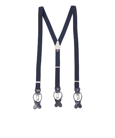 ALBERT THURSTON: 2.5cm ヘリンボーン サスペンダー