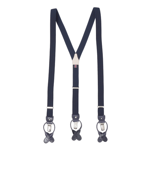 ALBERT THURSTON: 2.5cm ヘリンボーン サスペンダー