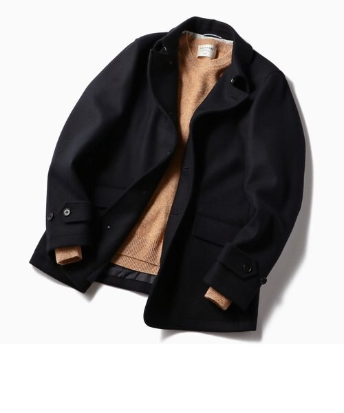 SC: HAMILTON LAMBSWOOL メルトン シングル Pコート｜シップスの通販