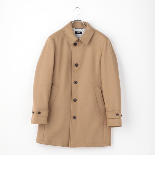 SC: HAMILTON LAMBSWOOL メルトン シングル ロング Pコート｜シップス