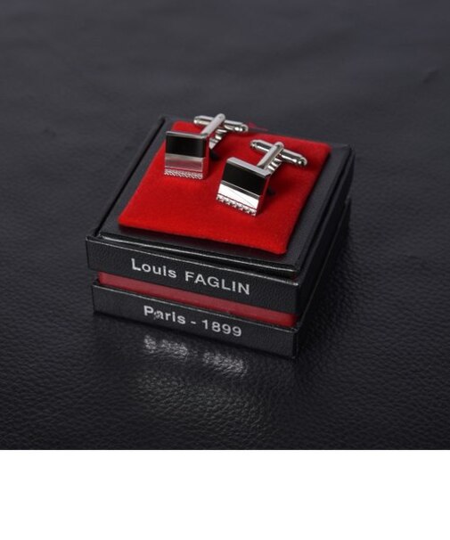 LOUIS FAGLIN: GALADRE ブラック オニキス カフスリンクス