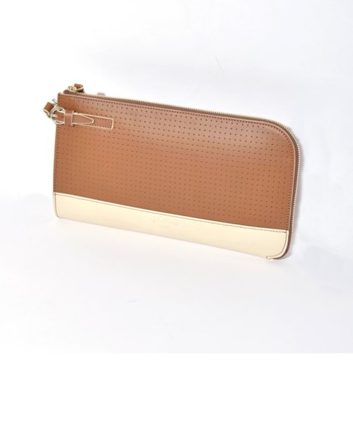 Boldrini Selleria: パンチング クラッチバッグ