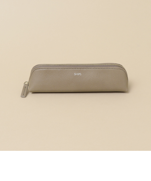 SHIPS:【SAFFIANO LEATHER】イタリアンレザー ペンケース