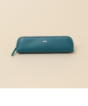 SHIPS:【SAFFIANO LEATHER】イタリアンレザー ペンケース