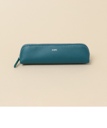 SHIPS:【SAFFIANO LEATHER】イタリアンレザー ペンケース
