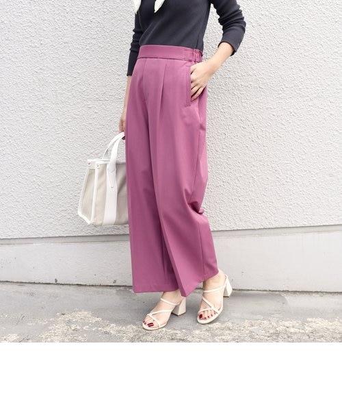 その他 sui 洗える】軽くて楽ちん パラシュートパンツ（フルレングスパンツ